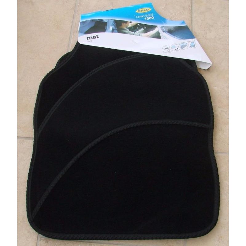 car mats universal set of four new unused