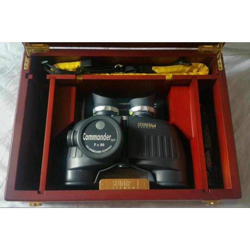 Used Steiner Commander XP 7x50 binoculars