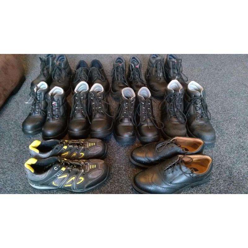 Non metal-Plastic Safety boots/toecaps