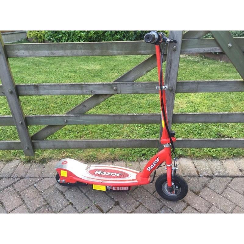 Razor E100 electric scooter