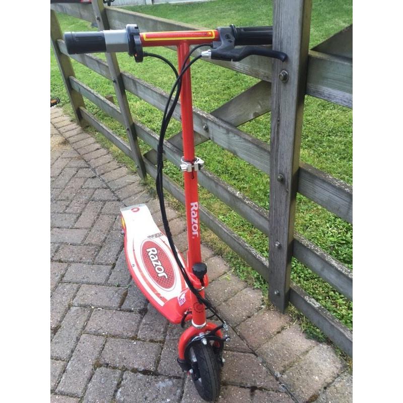 Razor E100 electric scooter