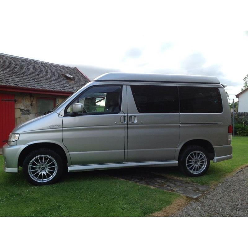 Mazda Bongo Ford Friendee 8 seats pop up roof camper van V6