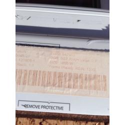 New double glazed window