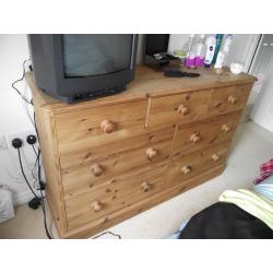 Dresser, Mirror, 2 Bedside Tables