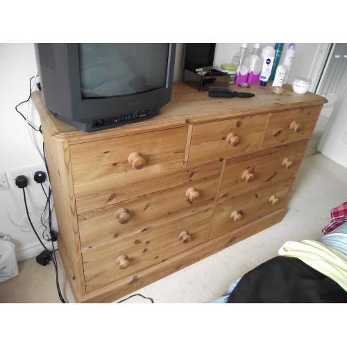Dresser, Mirror, 2 Bedside Tables
