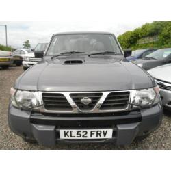2003 NISSAN PATROL 7 SEATER GR MODEL 7 SEATER DIESEK WITH FULL LEATHER