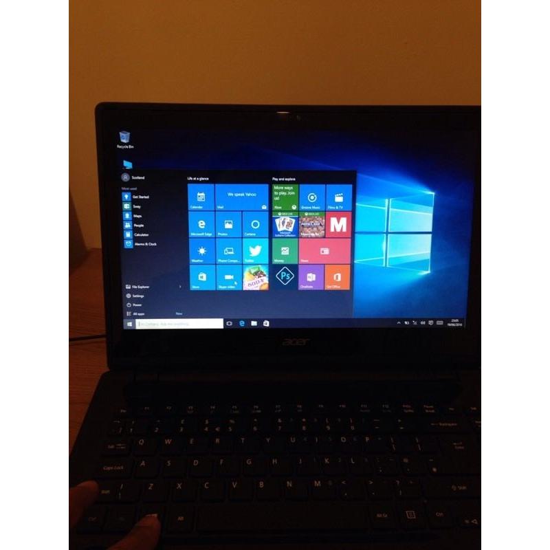 ACER Aspire E14 TOUCHSCREEN, core i3 laptop, 1 TB HDD