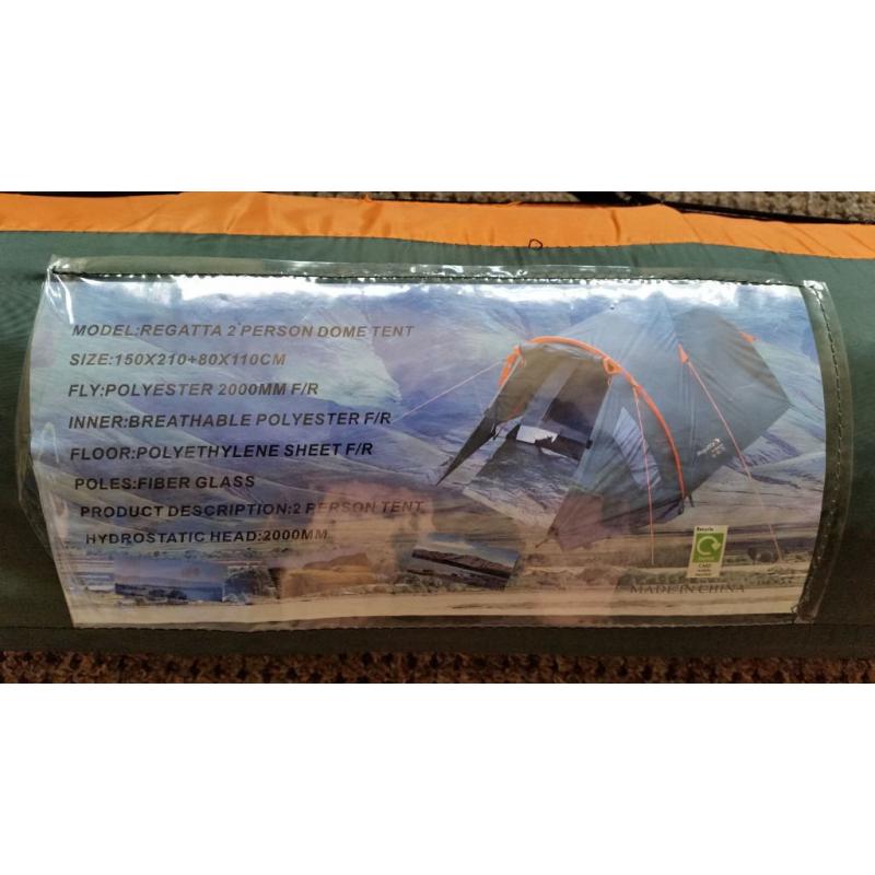 Regatta 2 Man Dome Tent - Double skinned