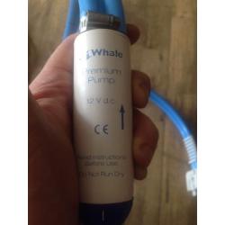 Whale caravan water pump