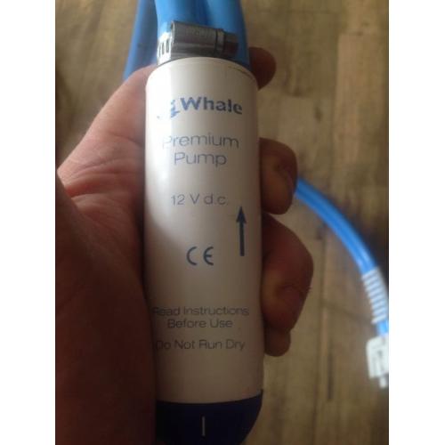 Whale caravan water pump
