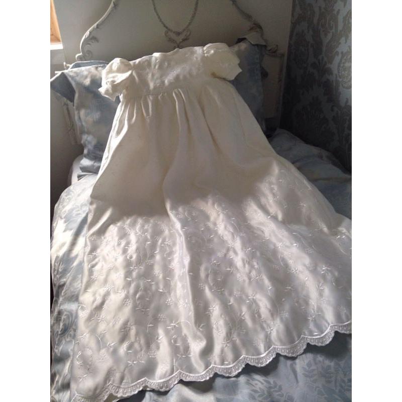 Designer christening robe