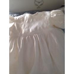 Designer christening robe