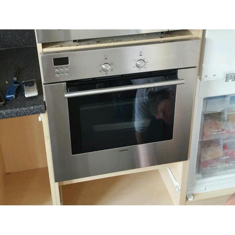 Siemens oven, hob and microwave