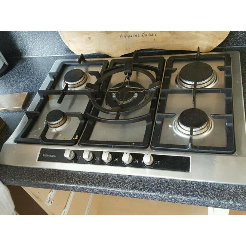 Siemens oven, hob and microwave