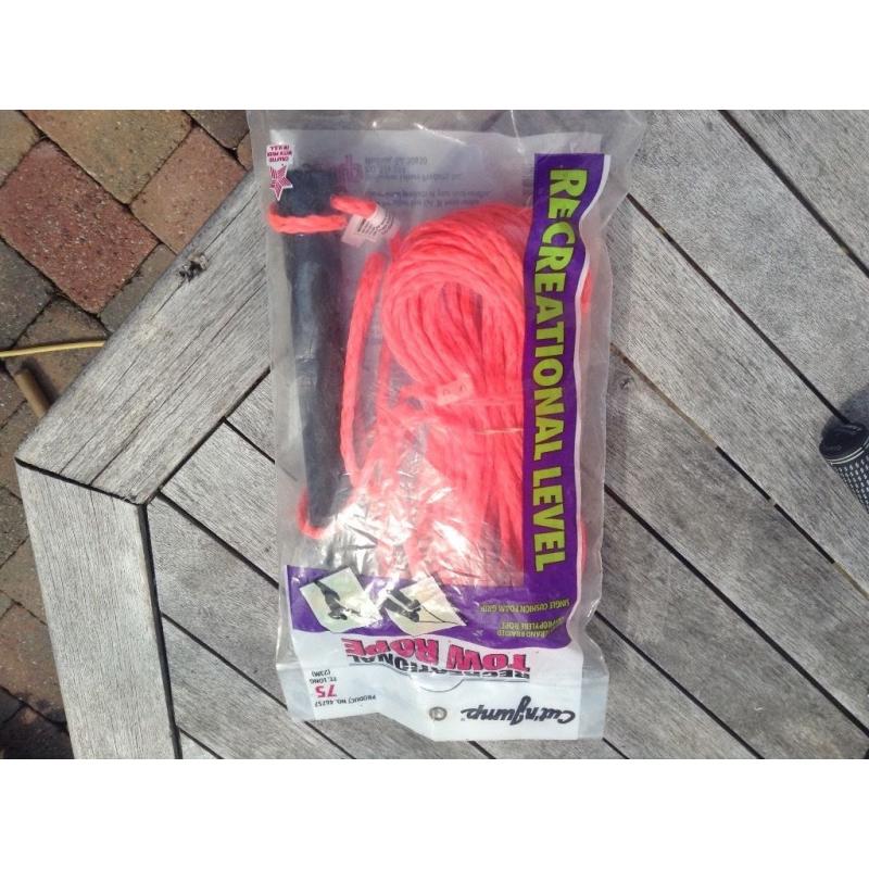 Waterskiing Tow Rope 75ft- brand new sealed
