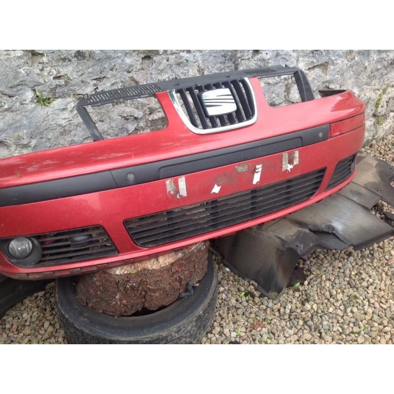 Seat Alhambra front bumper
