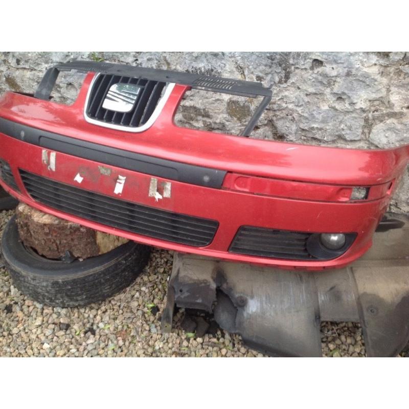 Seat Alhambra front bumper