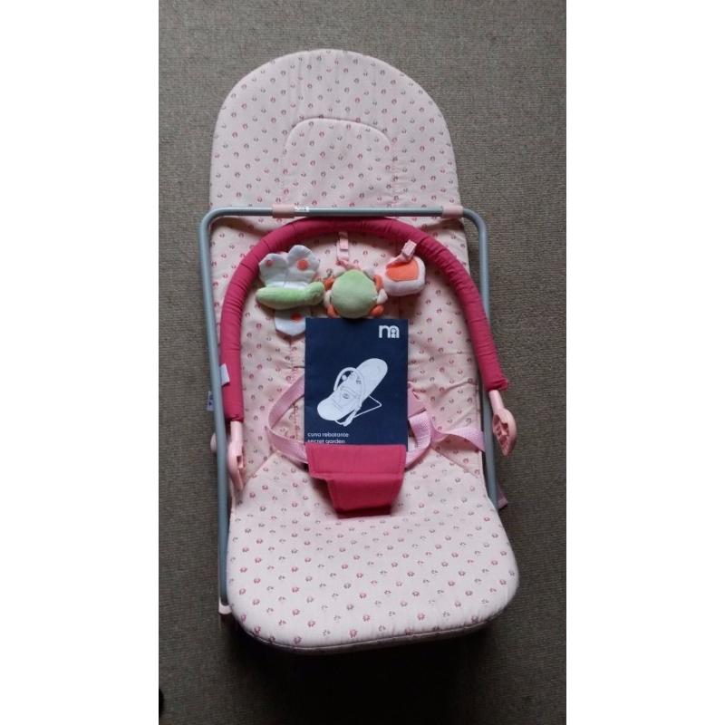 Baby Bouncer - Mothercare Secret Garden