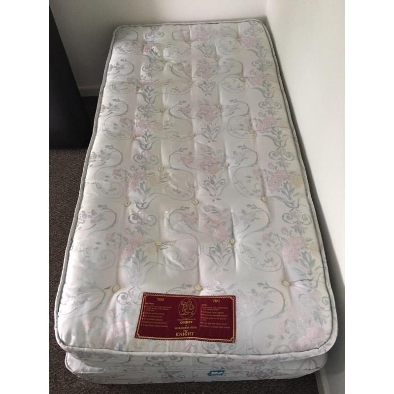 Single Bed with Mattress.