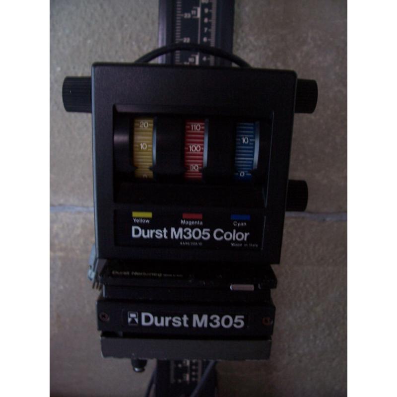 Durst 305 film enlarger with photographic paper