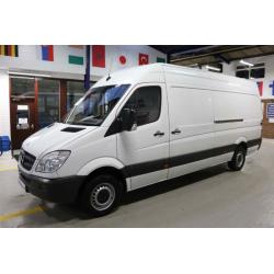 2008 - 58 - MERCEDES SPRINTER 311 2.2CDI LEFT HAND DRIVE LWB VAN (GUIDE PRICE)