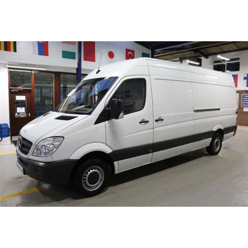 2008 - 58 - MERCEDES SPRINTER 311 2.2CDI LEFT HAND DRIVE LWB VAN (GUIDE PRICE)