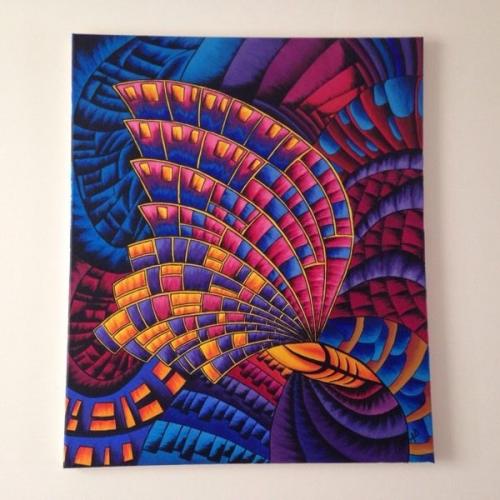 Acrylic painting