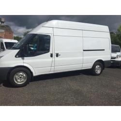 2012 12 FORD TRANSIT 2.2 350 H/R 1D 124 BHP DIESEL LWB LONG WHEEL BASE PANEL VAN