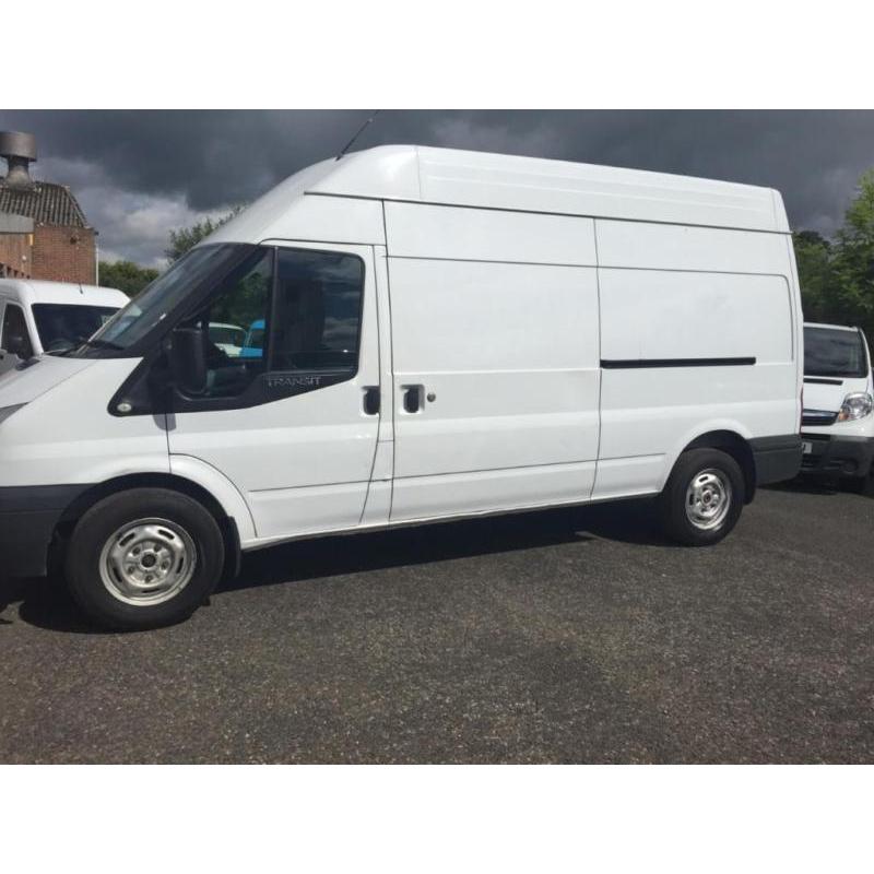 2012 12 FORD TRANSIT 2.2 350 H/R 1D 124 BHP DIESEL LWB LONG WHEEL BASE PANEL VAN
