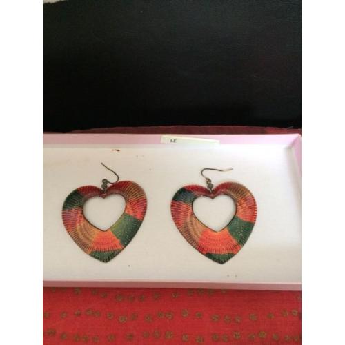 Heart earrings