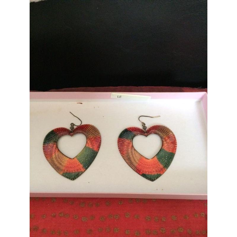 Heart earrings