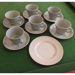 Wood's Ware Tea Set (6 pieces) Vintage