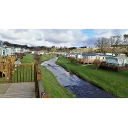 2008 Willerby Evolution 39 x 12 2 Bed sited on a Prime Riverside Pitch at Blackadder Holiday Park