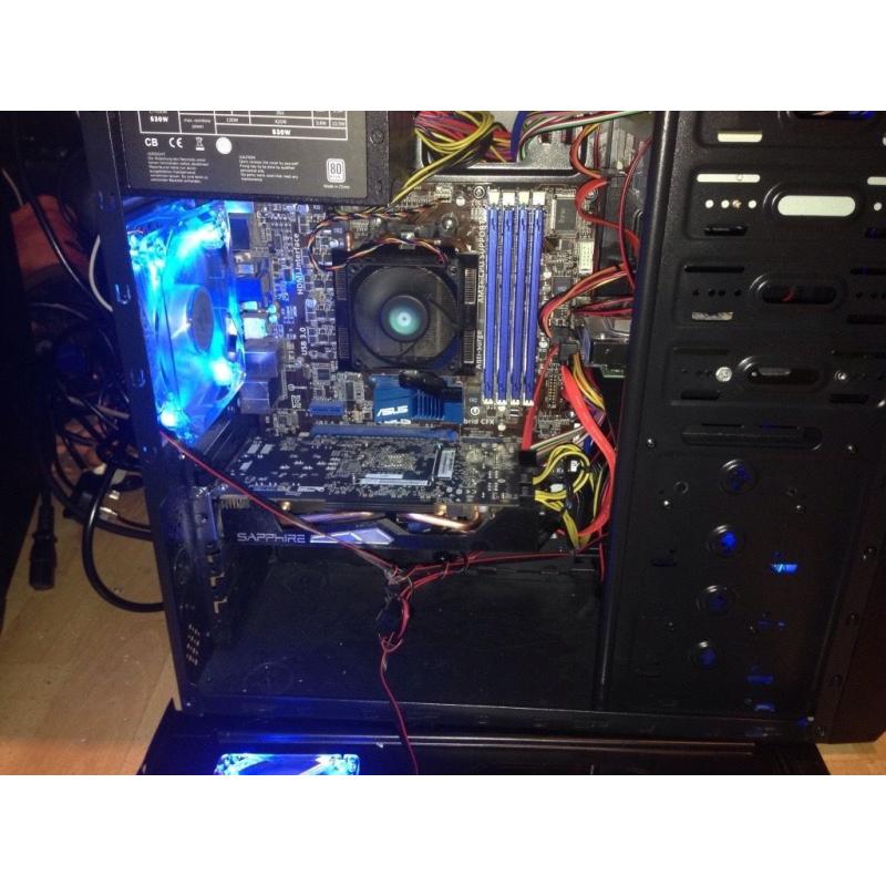 Gaming PC, 8 core, 256gb SSD, R9 270X, 16gb ram
