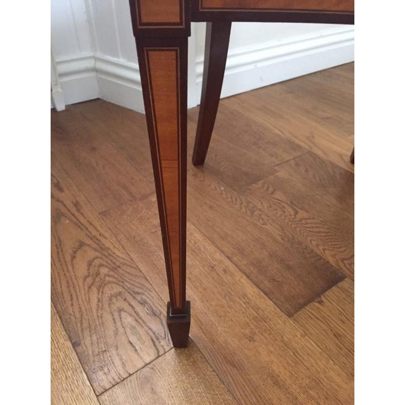 Antique inlaid marquetry chair excellent condition.