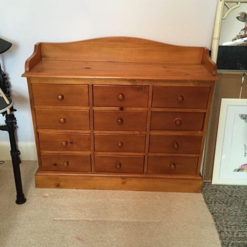 12 drawer chest of drawers