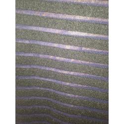 Full length black/ blue knit dress