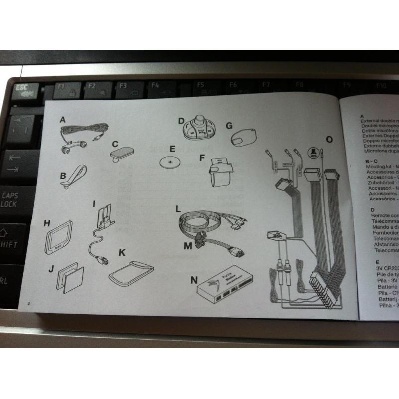 Parrot MKi9200 (bluetooth) complete kit