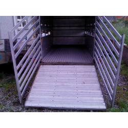 10 x 5 ifor williams cattle trailer, brakes and lights working, good condition