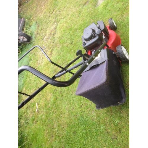 petrol lawn mower