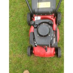 petrol lawn mower