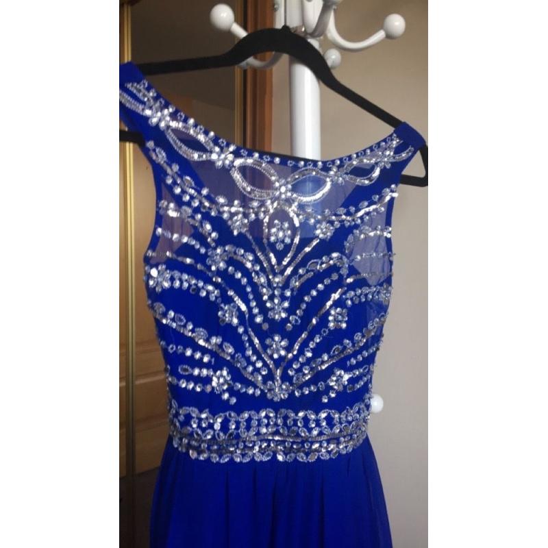 Blue Quiz maxi dress
