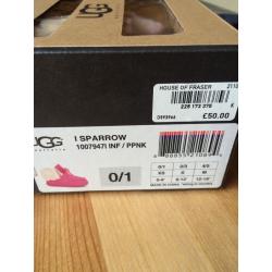 Genuine UGG booties baby girl