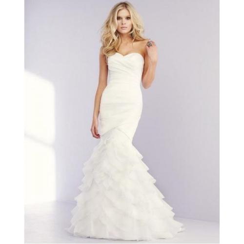 Mikaella Paloma Blanca Wedding Dress (style 1511) size UK 10