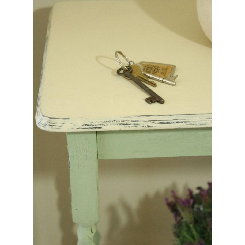 SHABBY CHIC BARLEY TWIST TABLE