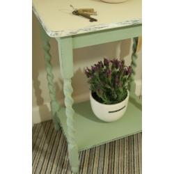 SHABBY CHIC BARLEY TWIST TABLE