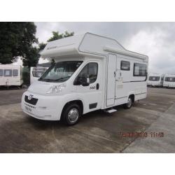 2006 ELDDIS SUNTOR 140 4 BERTH MOTORHOME 2007 MODEL WITH NEW CAB ANDERSON CARAVAN SALES