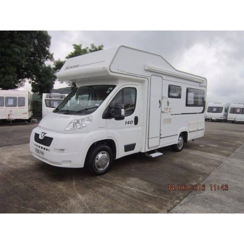 2006 ELDDIS SUNTOR 140 4 BERTH MOTORHOME 2007 MODEL WITH NEW CAB ANDERSON CARAVAN SALES