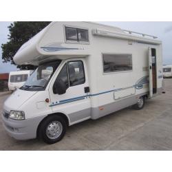 2005 ADRIA CORAL 610 5 BERTH MOTORHOME WITH 30000 MILES ANDERSON CARAVAN SALES