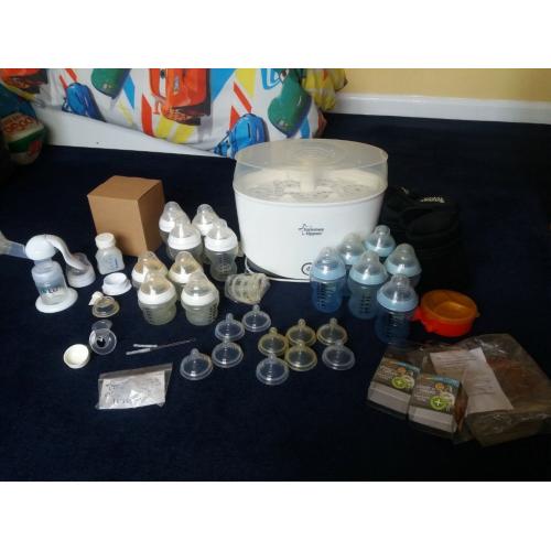 Complete Tommer Tippee Bottle Set